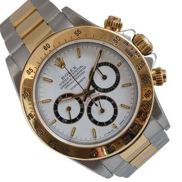 Rolex Daytona 16523 R94 white Floating dial Full Set 1988