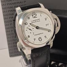 Thumbnail von Panerai Luminor Marina 1950 3 Gün Otomatik 42mm Beyaz Kadran Otomatik Tam
