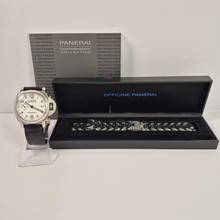 Thumbnail von Panerai Luminor Marina 1950 3 Gün Otomatik 42mm Beyaz Kadran Otomatik Tam