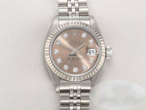 Thumbnail von Rolex Lady-Datejust Stahl Weissgold 750 Diamanten 1998 Automatik Gold Damen Stainless Steel 18kt White Gold Jubilé-band Chronometer Oyster
