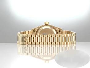 Thumbnail von Rolex Lady-Datejust Gelbgold 750 Diamanten Automatik 18kt Yellow Gold Damen President-band Chronometer Oyster