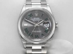 Thumbnail von Rolex Datejust 36 126200 2026 Wimbledon Ungetragen Edelstahl Automatik Stahl Stainless Steel Oyster-band Chronometer