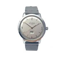  Glashütte Original Sixties Panoramadatum Senator Sixties Panoramadatum silbernes Zifferblatt 