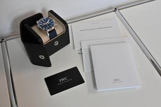 Thumbnail von IWC Fliegeruhr Chronograph Fliegerchronograph Pilot Chronograph Blue Dial IW378011 Petit Prince Deployant