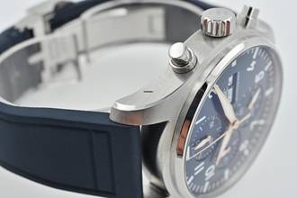 Thumbnail von IWC Fliegeruhr Chronograph Fliegerchronograph Pilot Chronograph Blue Dial IW378011 Petit Prince Deployant