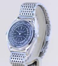 Thumbnail von Bucherer Heritage Worldtimer Automatic Stahl Black Steel 39mm Stahlband B+P