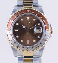 Thumbnail von Rolex GMT-Master II 16713 Tigerauge Oysterband R-Serie Klassiker rar 1987