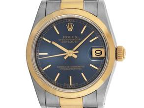 Thumbnail von Rolex Datejust 31 Medium Ref.68243 Bj.1982 Full Set original Vintage Unpoliert Datejust Medium