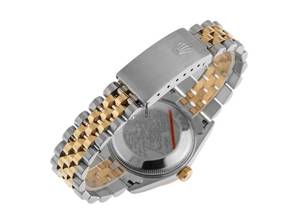 Thumbnail von Rolex Datejust 31 Ref.68273 1997 Full Set original unpoliert Vintage Datejust Medium Diamanten open 6/9