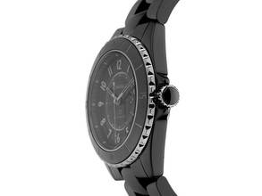 Thumbnail von Chanel J12 Keramik Black Ref.H5697 2019 Full Set wie Neu Vintage J12 Keramik
