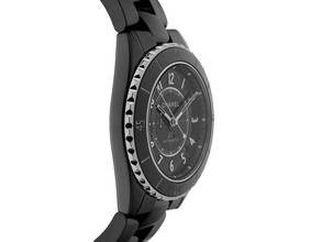 Thumbnail von Chanel J12 Keramik Black Ref.H5697 2019 Full Set wie Neu Vintage J12 Keramik