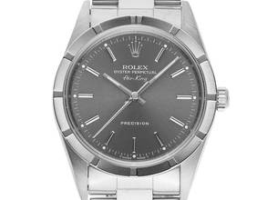 Thumbnail von Rolex Air King Precision Ref.14010 1995 Box sehr gut Vintage Air King Precision Stahl