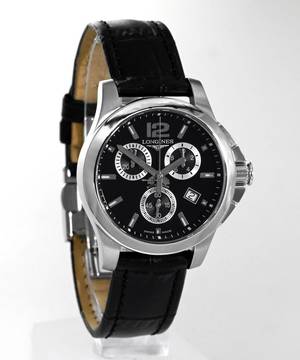 Longines Conquest Chronograph 35mm Quarz Ref. L3.279.4.56.3