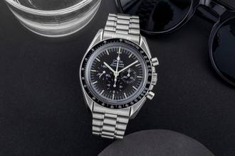 Thumbnail von Omega Speedmaster Professional Moonwatch Chronograph Stahl Handaufzug Ref. 3590.50.00 B&P