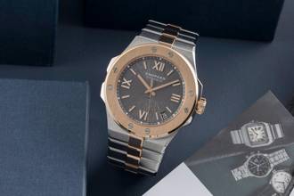 Thumbnail von Chopard Alpine Eagle Stahl/Gold Automatik Ref. 298600-6001 B&P 2021