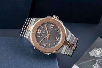 Thumbnail von Chopard Alpine Eagle Stahl/Gold Automatik Ref. 298600-6001 B&P 2021