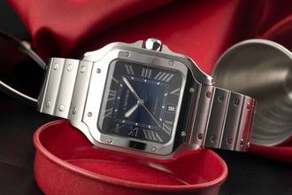 Thumbnail von Cartier Santos De Cartier Çelik Otomatik Erkek Saatı Ref. WSSA0071