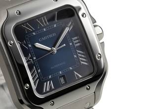 Thumbnail von Cartier Santos De Cartier Çelik Otomatik Erkek Saatı Ref. WSSA0071