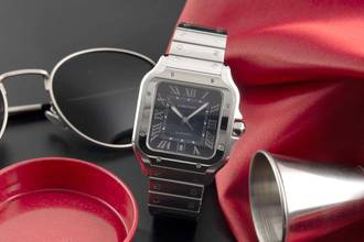 Thumbnail von Cartier Santos De Cartier Çelik Otomatik Erkek Saatı Ref. WSSA0071
