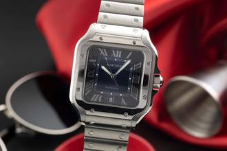 Thumbnail von Cartier Santos De Cartier Çelik Otomatik Erkek Saatı Ref. WSSA0071