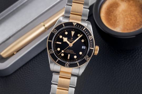  Tudor Black Bay S&G Stahl / Gold Automatik Herrenuhr Ref. 79733N B&P 