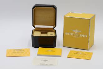 Thumbnail von Breitling Chronomat Chronograph Stahl / Gold Automatik Herrenuhr Ref. B13352 Box