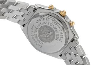 Thumbnail von Breitling Chronomat Chronograph Stahl / Gold Automatik Herrenuhr Ref. B13352 Box