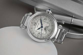 Thumbnail von Cartier Pasha XL Otomatik Gece ve Gündüz Paslanmaz Çelik Erkek Saatı Ref. W31093M7
