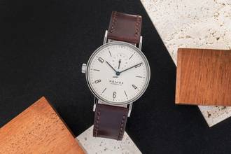 Thumbnail von NOMOS Tangente Çelik Kol Saati El Kurmalı Erkek Saatleri Lävograph Limited Kutu & Belgeler 2005
