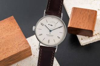 Thumbnail von NOMOS Tangente Çelik Kol Saati El Kurmalı Erkek Saatleri Lävograph Limited Kutu & Belgeler 2005