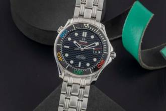 Thumbnail von Omega Seamaster Diver 300 M Rio Stahl Automatik Herrenuhr 522.30.41.20.01.001 B&P