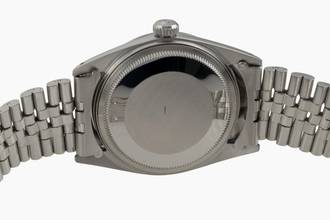 Thumbnail von Rolex Datejust 36 Grey Dial Stahl / Weissgold Automatik Herrenuhr 1601 Vintage