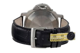 Thumbnail von Panerai Luminor Marina Automatic Edelstahl Automatik Herrenuhr Ref. PAM00086 Papiere 2001