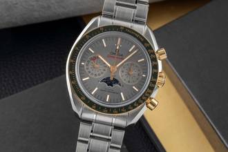 Thumbnail von Omega Speedmaster Chronograph Stahl / Gold Automatik Ref 304.23.44.52.06.001 B&P