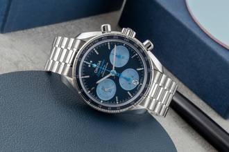 Thumbnail von Omega Speedmaster Chronograph Stahl Automatik Herrenuhr Ref 324.30.38.50.03.002