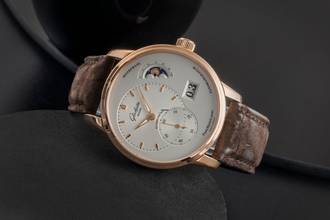 Thumbnail von Glashütte Original PanoMaticLunar 18k Kızılaltın Ref. 90-02-45-35-04 B&P 2015