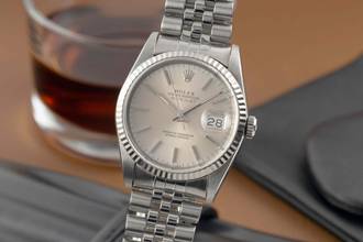 Thumbnail von Rolex Datejust 36 Tropical Dial Stahl Weissgold Automatik Ref. 16234 X-Serie