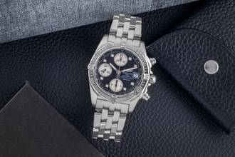 Thumbnail von Breitling Chrono Cockpit Chronograph Stahl Automatik Herrenuhr Ref. A13357