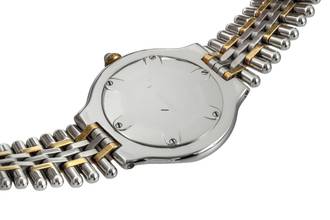 Thumbnail von Cartier 21 Must de Cartier XL Stahl / vergoldet Quarz Klassiker