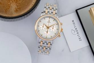 Thumbnail von Omega De Ville Chronograph Stahl / Gold Handaufzug Ref. 4340.31.00