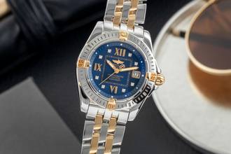 Thumbnail von Breitling Galactic 32 Cockpit Lady 32 Çelik / Altın Kuvars Kadın Saati Ref. B71356