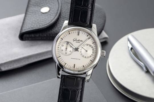  Glashütte Original Senator Stahl Automatik Herren Ref 1-39-58-02-02-04 Box & Papiere 2011 