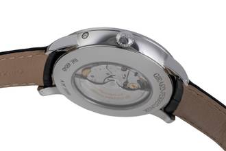 Thumbnail von Girard Perregaux 1966 Stahl Moonphase Automatik Herrenuhr Ref. 49545 B&P 2023