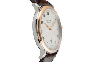 Thumbnail von Montblanc Star Legacy Stahl / Rotgold Automatik Herrenuhr Ref. MB117576 7449