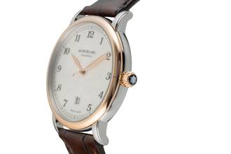 Thumbnail von Montblanc Star Legacy Stahl / Rotgold Automatik Herrenuhr Ref. MB117576 7449