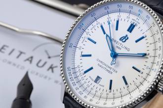 Thumbnail von Breitling Navitimer 41 Stahl Automatik Ref. A173263A1G1P1 Box & Papiere Limited