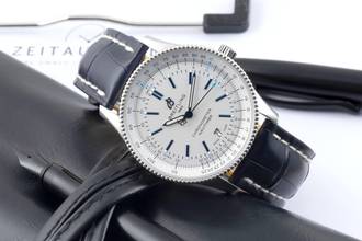 Thumbnail von Breitling Navitimer 41 Stahl Automatik Ref. A173263A1G1P1 Box & Papiere Limited
