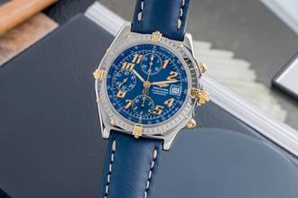 Thumbnail von Breitling Chronomat Chronograph Stahl / Gold Automatik Herrenuhr Ref. B13050.1