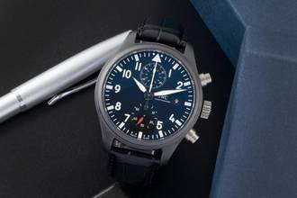Thumbnail von IWC Pilot Saat Çıkışlı Kronograf Top Gun Pilot Top Gun Seramik Otomatik Erkek Saat Ref. IW389001 B&P
