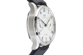 Thumbnail von IWC Portugieser Automatik 7 Days Edelstahl Automatik Herrenuhr Ref. IW500705 VP. 14000 